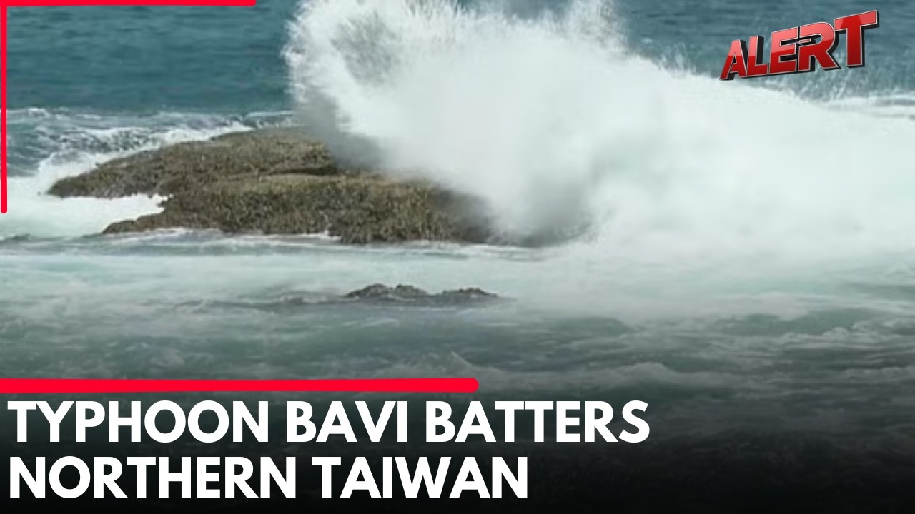 Typhoon Bavi Batters Northern Taiwan With Heavy Rain, Gusts; Storm Heads Toward China | World News