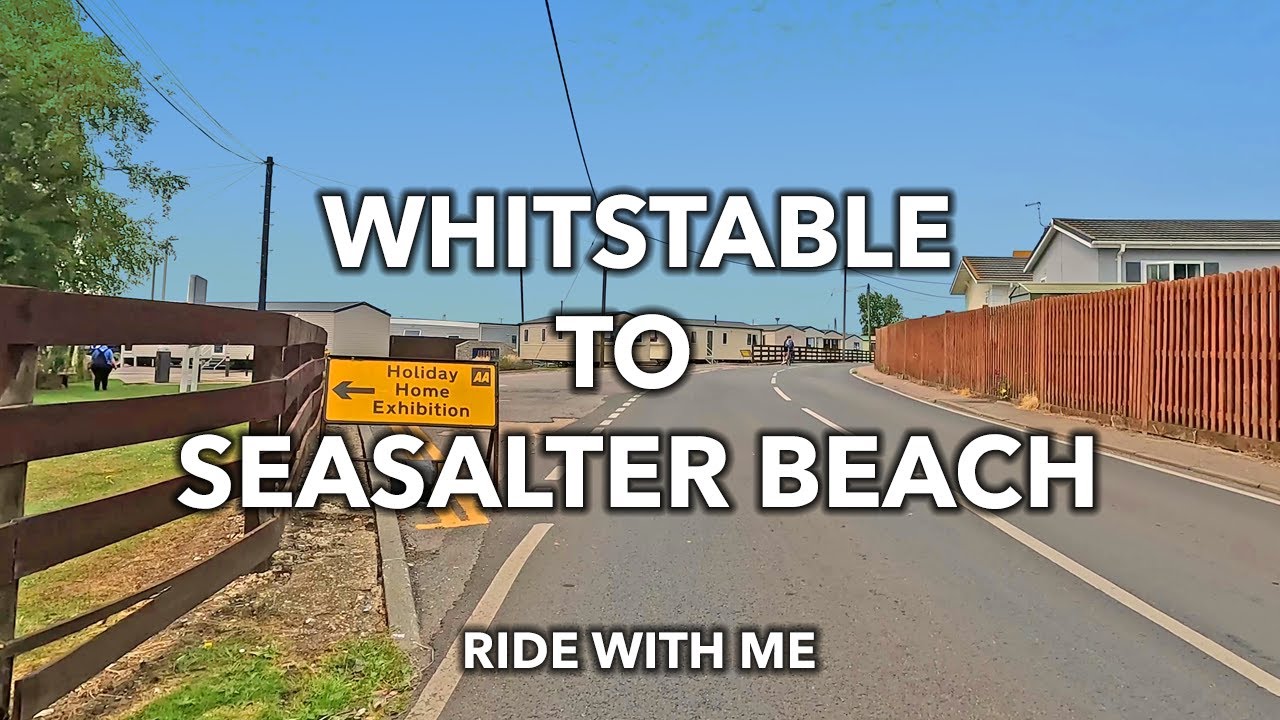 WHITSTABLE to SEASALTER BEACH | Ride with me | Kent | UK