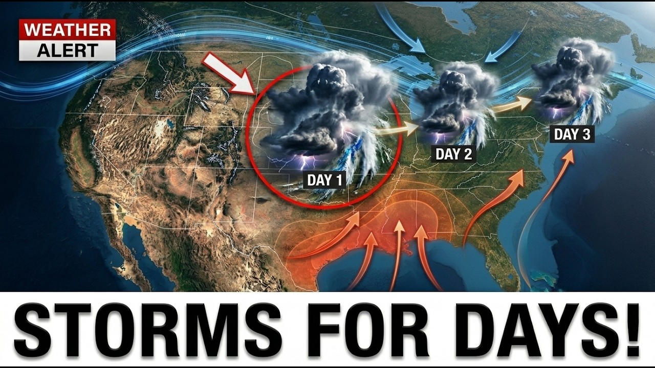 How a Multi Day Storm Outbreak Actually Works!