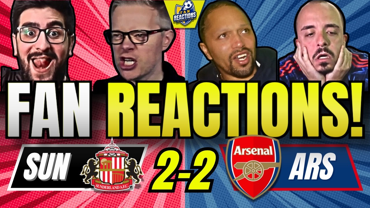 ARSENAL HATERS & FANS REACTION TO SUNDERLAND 2-2 ARSENAL | PREMIER LEAGUE FAN REACTIONS