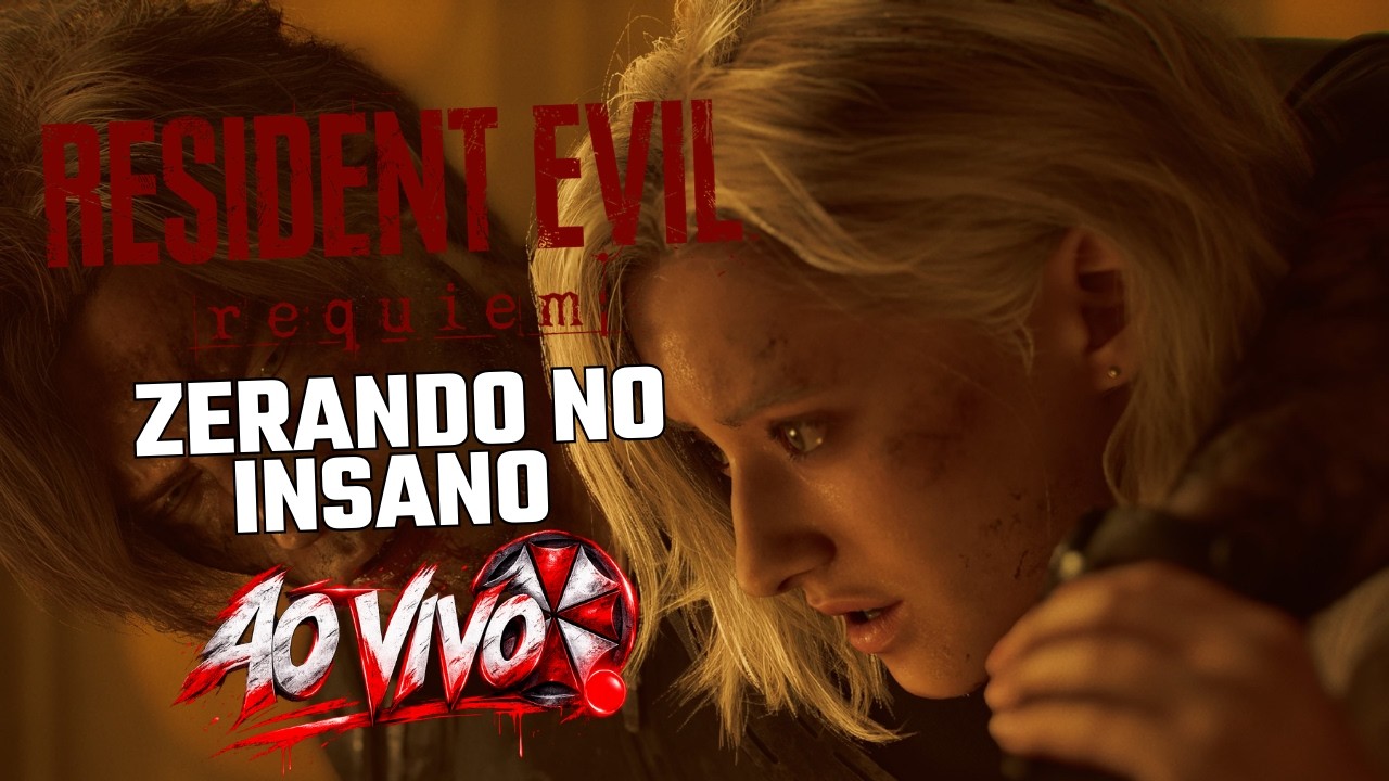 Resident Evil Requiem: ZERANDO O JOGO NO INSANO, FINAL + RPG INFINITA PS5 - 60fps