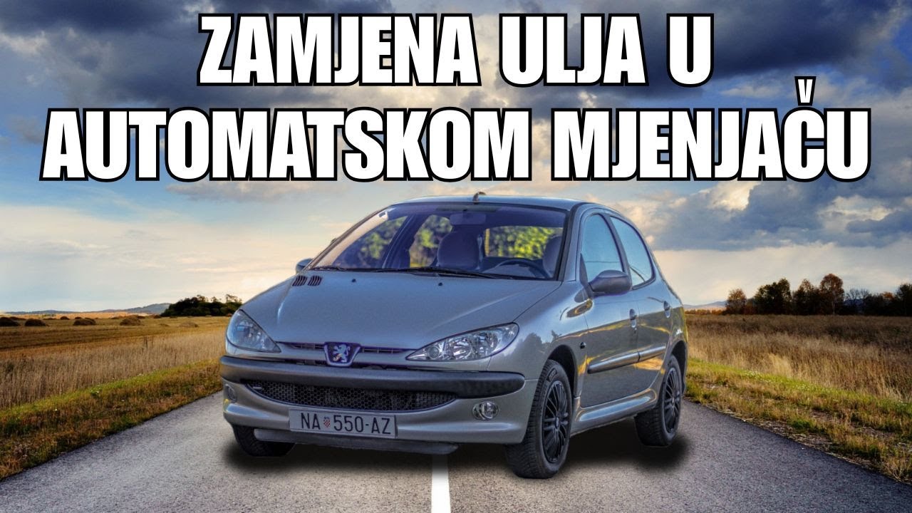 Zamjenili smo ulje u automatskom mjenjaču! Peugeot 206!
