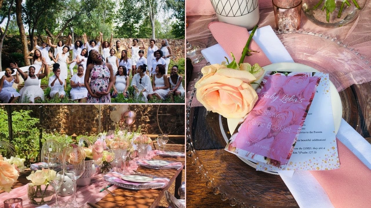 BEAUTIFUL BABY SHOWER FOR BABY LEBEA 🌸🎀💗#19 ♡ Nicole Khumalo ♡ South African Youtuber