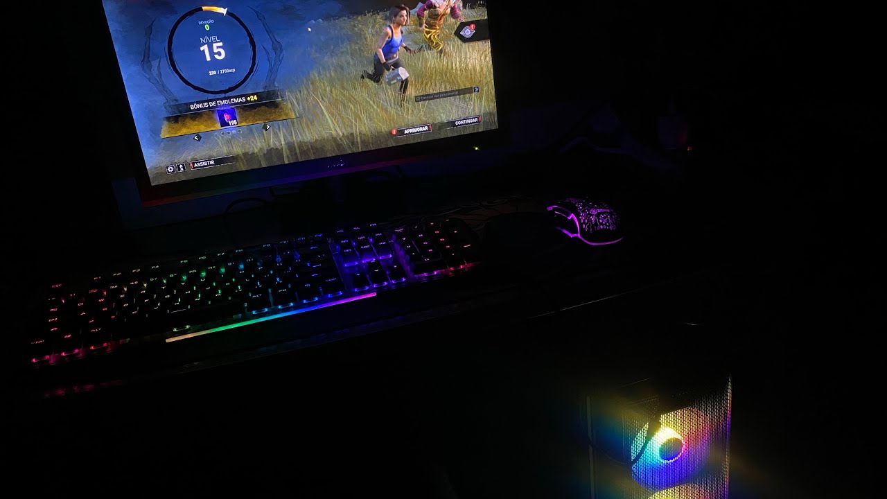 Pc gamer montado da Pichau 2024. #pcgaming #pichau #pc #pichaugaming