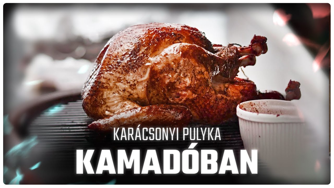 Karácsonyi pulyka kamadóban