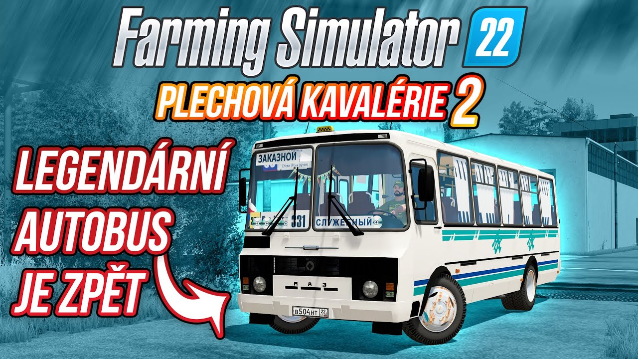 LEGENDÁRNÍ AUTOBUS JE ZPĚT! | Farming Simulator 22 