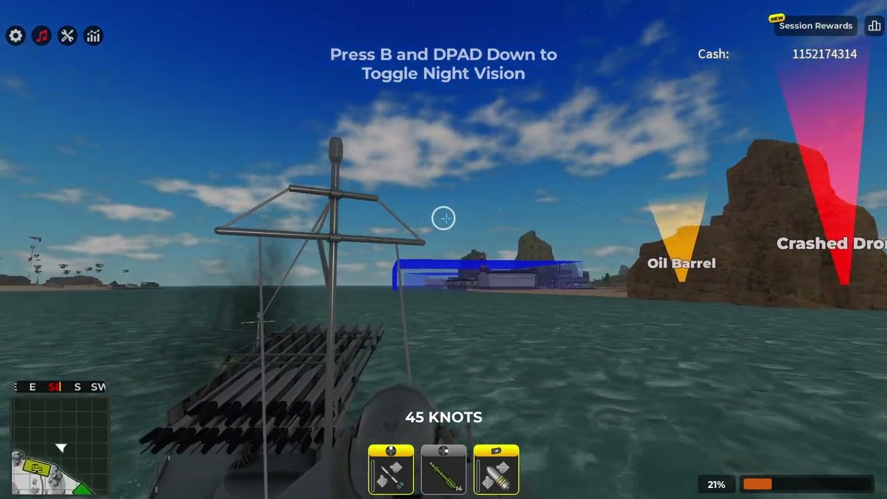 Testing out this boat
