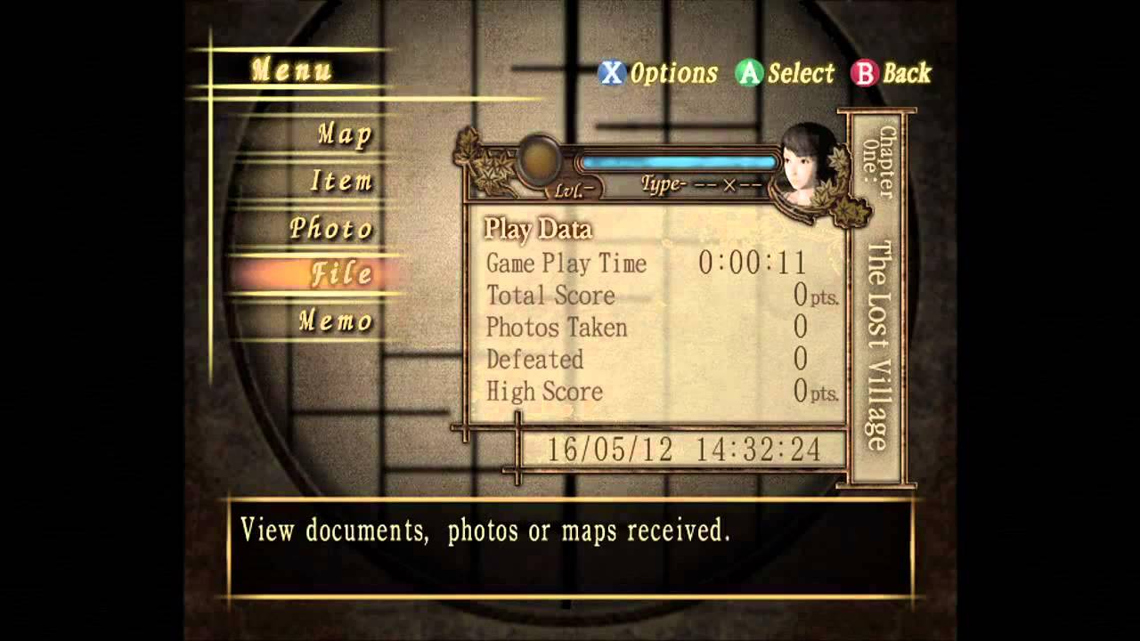 Project Zero 2 Crimson Butterfly Gameplay  — Played on XBox 360 {60 FPS}