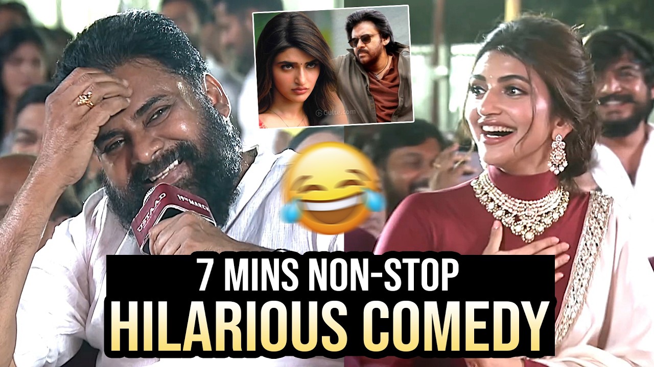 Pawan Kalyan Superb Fun with Sreeleela & Suma , 7 Mins Non-Stop Comedy | #UstaadBhagatSingh