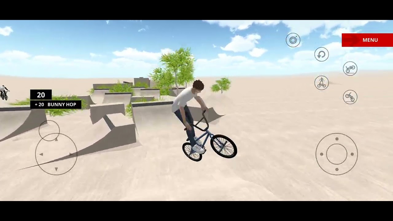 Me playing bmx space 