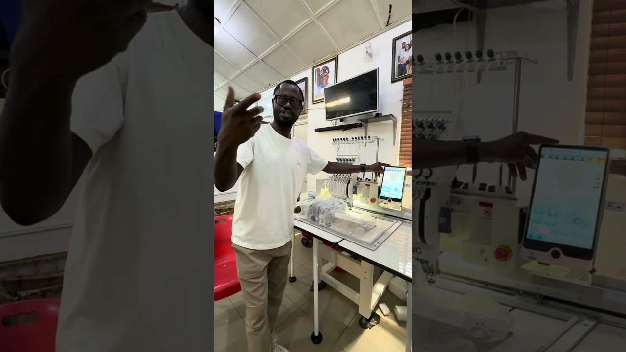 Futong A15 pro dahao embroidery machine (@embroiderychief)