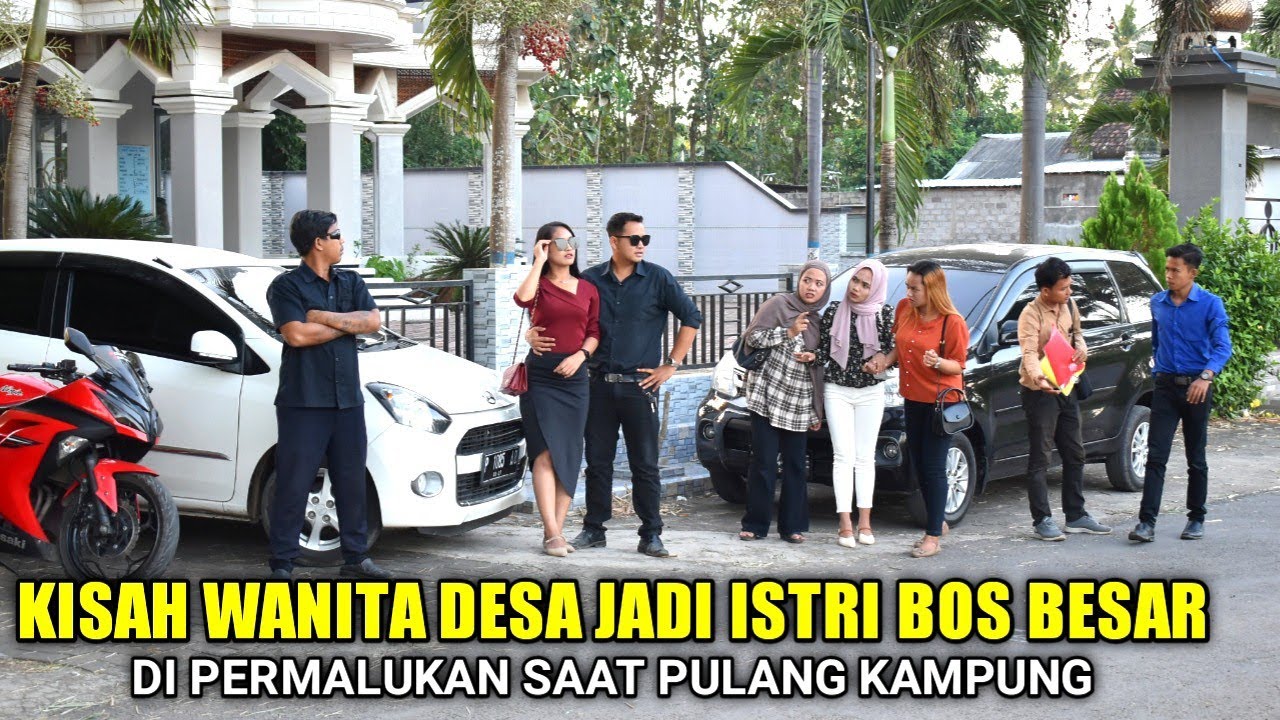 KISAH WANITA DESA❗ JADI ISTRI BOS BESAR !! DIPERMALUKAN SAAT PULANG KAMPUNG endingnya bikin nangis