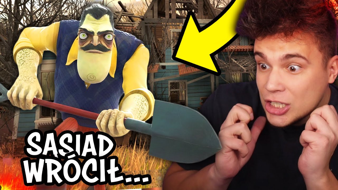 SĄSIAD WR&Oacute;CIŁ... ZMIENIL SIĘ... 💔🥀| HELLO NEIGHBOR 3 PROTOTYPE 3