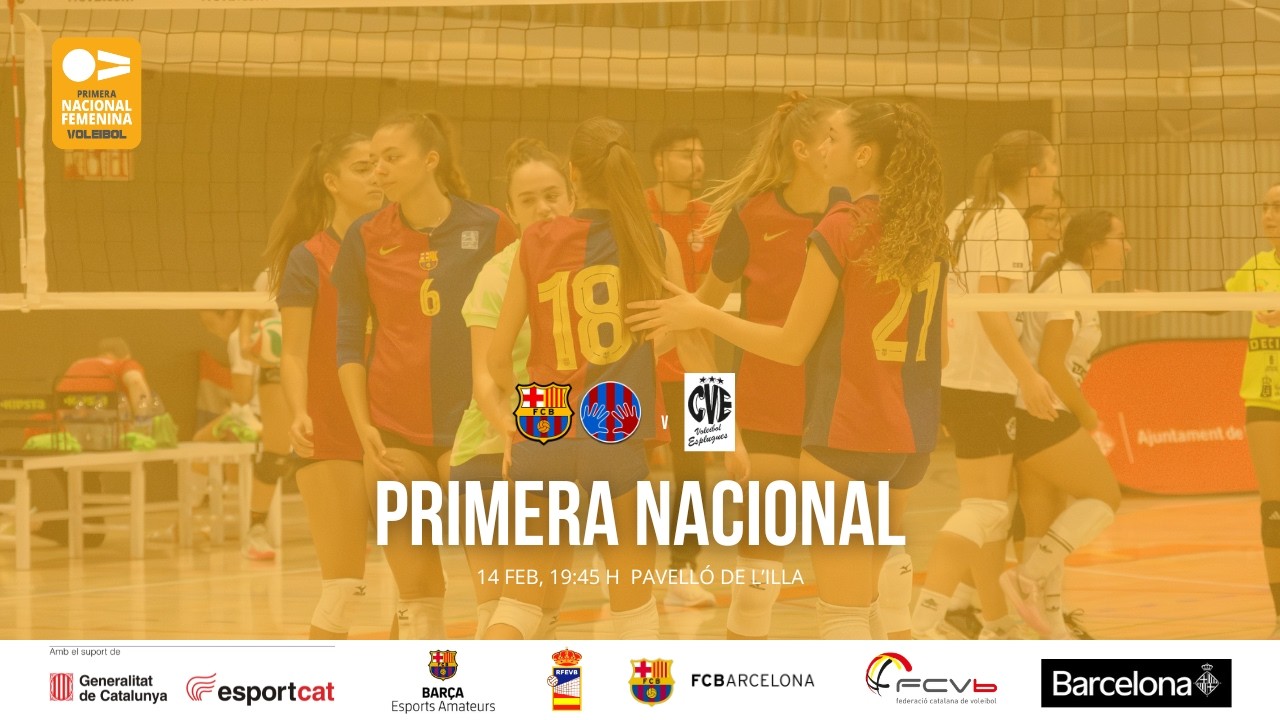 1N: CVB BARÇA B vs CV ESPLUGUES