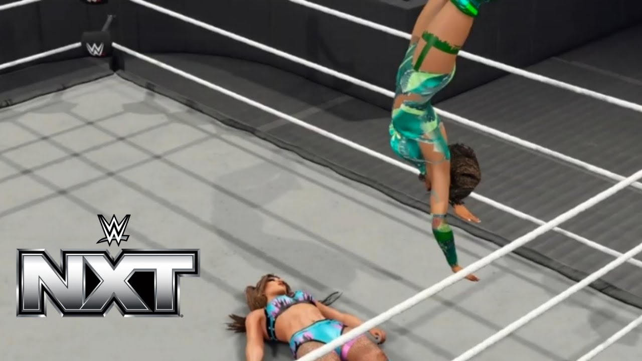 WWE 2K25 NXT - LOLA VICE VS KELANI JORDAN