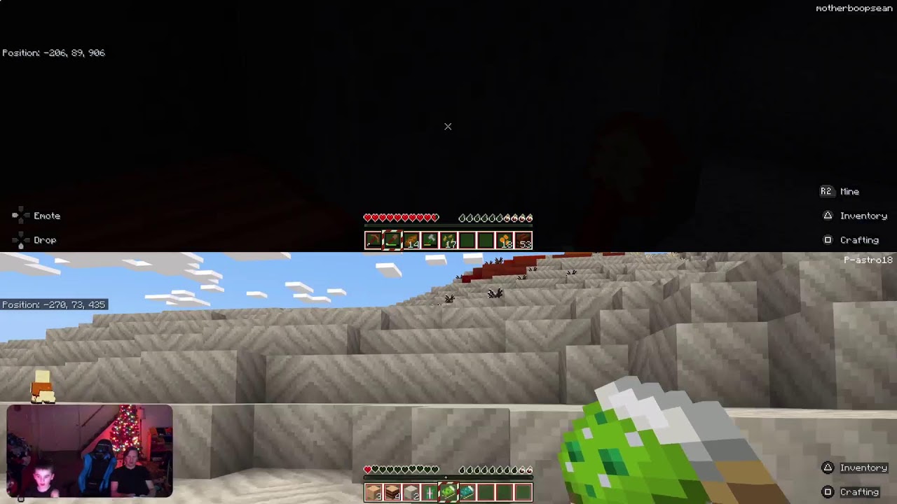 Park's First Stream -- Minecraft