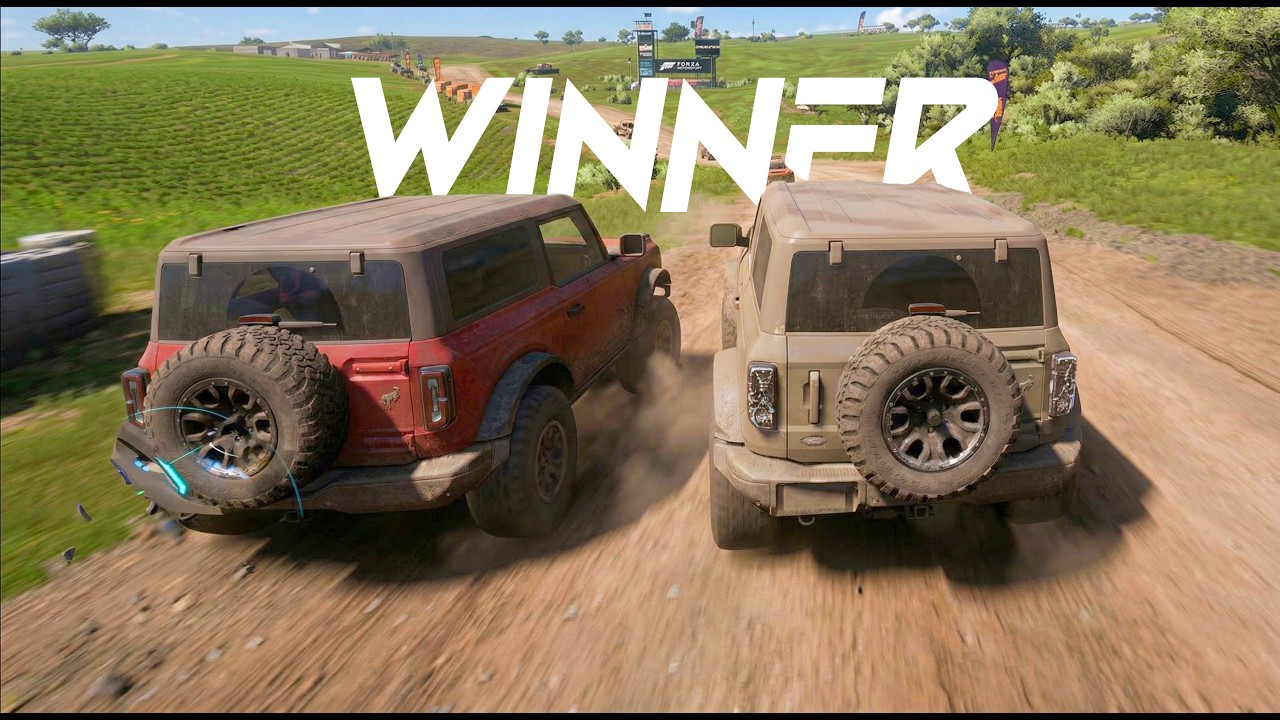 Rubicon vs Broncos ford | best car of the world 🌎 👌🏻  #fh5 #gameplay #pcgaming 