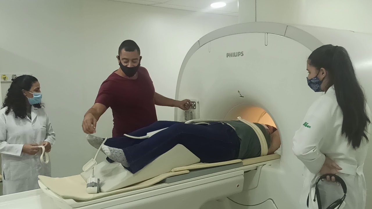 Posicionamento RM Ombro - Bobina loop - Philips Multiva