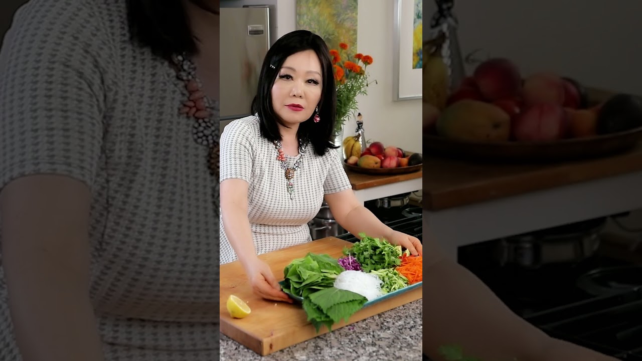 Korean style Vietnamese rice paper rolls (월남쌈) #recipe #cooking