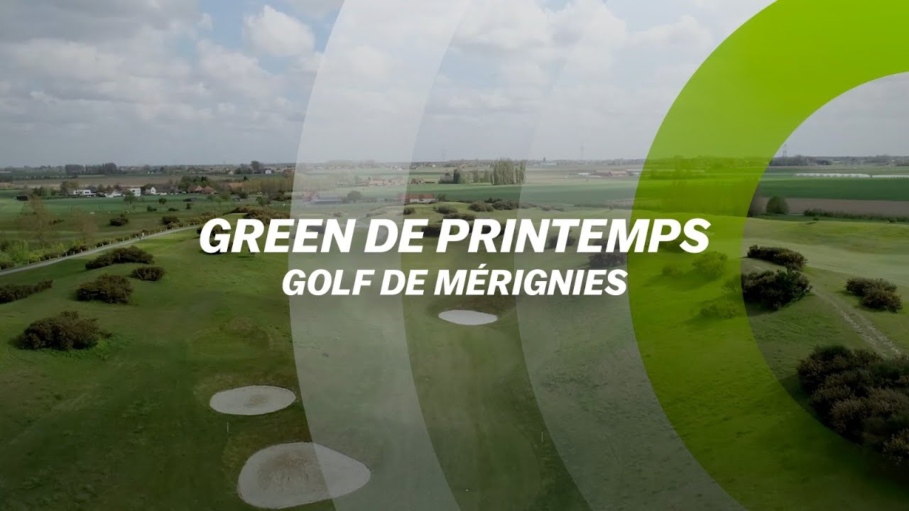 Le printemps arrive au golf de Mérignies