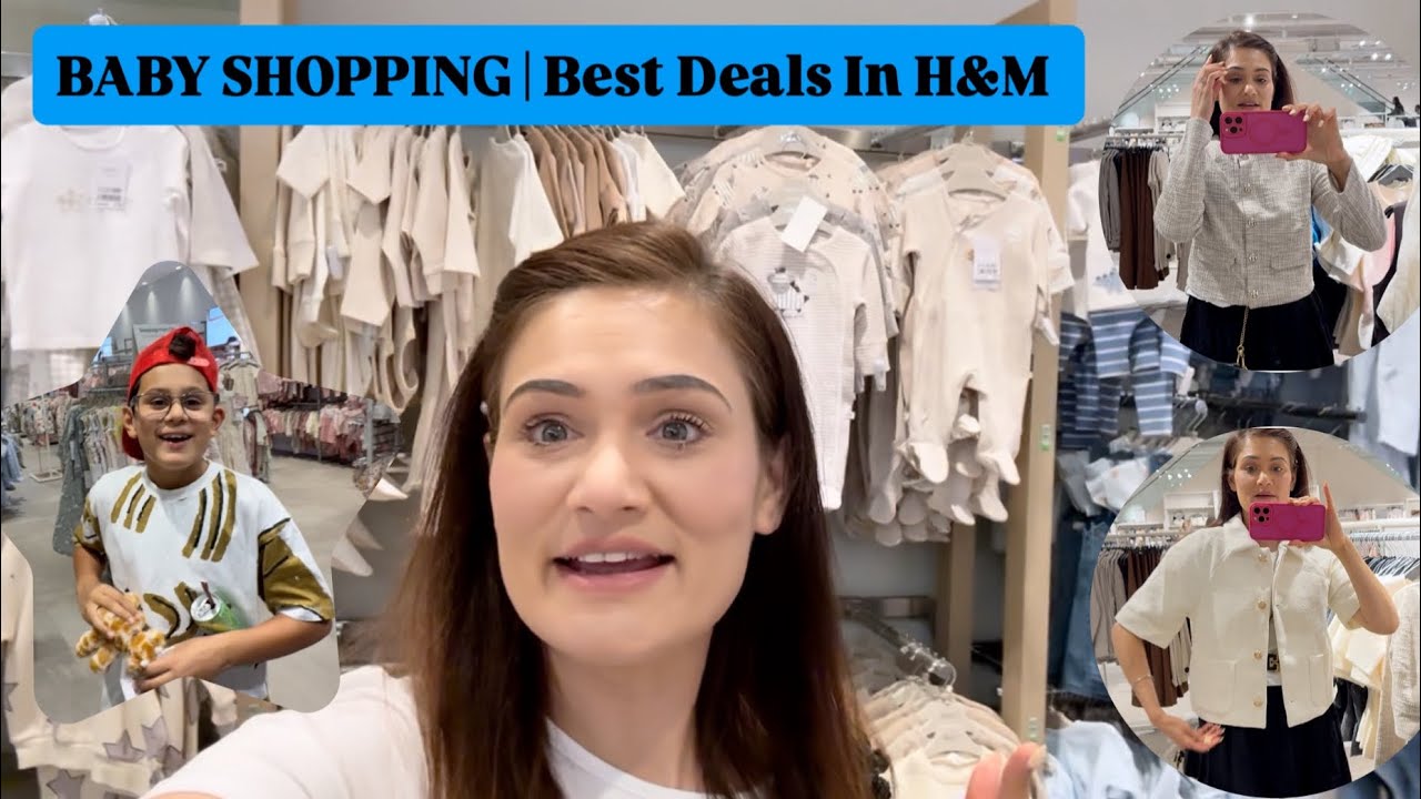 SHOPPING FOR NEWBORN BABY (Friend’s Baby) | SHARING BEST & SHOCKING DEALS AT H&M | SHOPPING VLOG