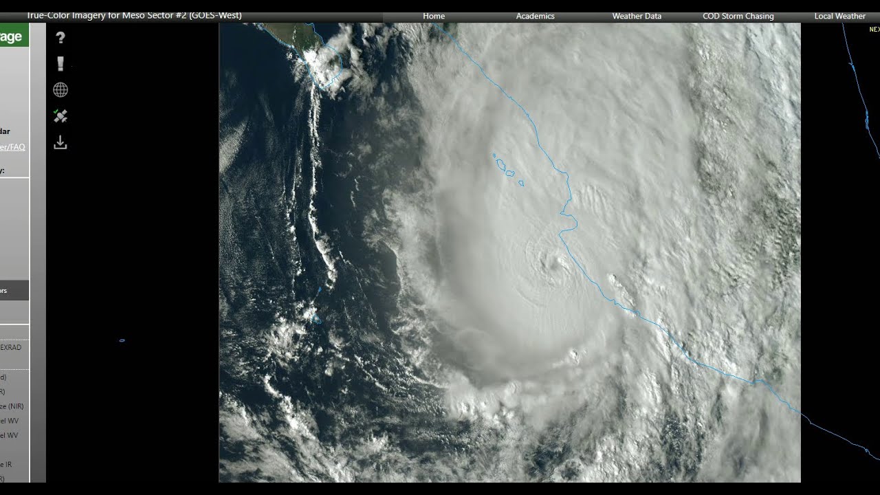 Severe Hurricane Lidia makes landfall near Puerto Vallarta, Mexico as Category 4 hurricane