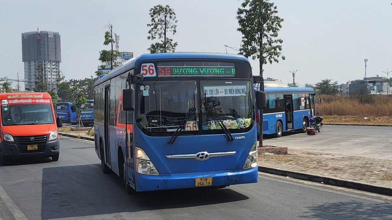 Review Lộ trình chi tiết Lượt về Tuyến 56 (BX.Miền Đông mới - BXB Chợ Lớn (Bến A))
