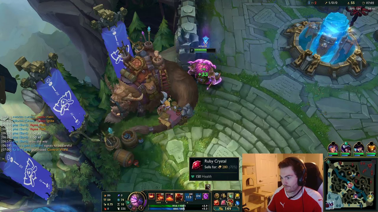 Allorim Ornn 4 [vs Teemo] Patch 11.20