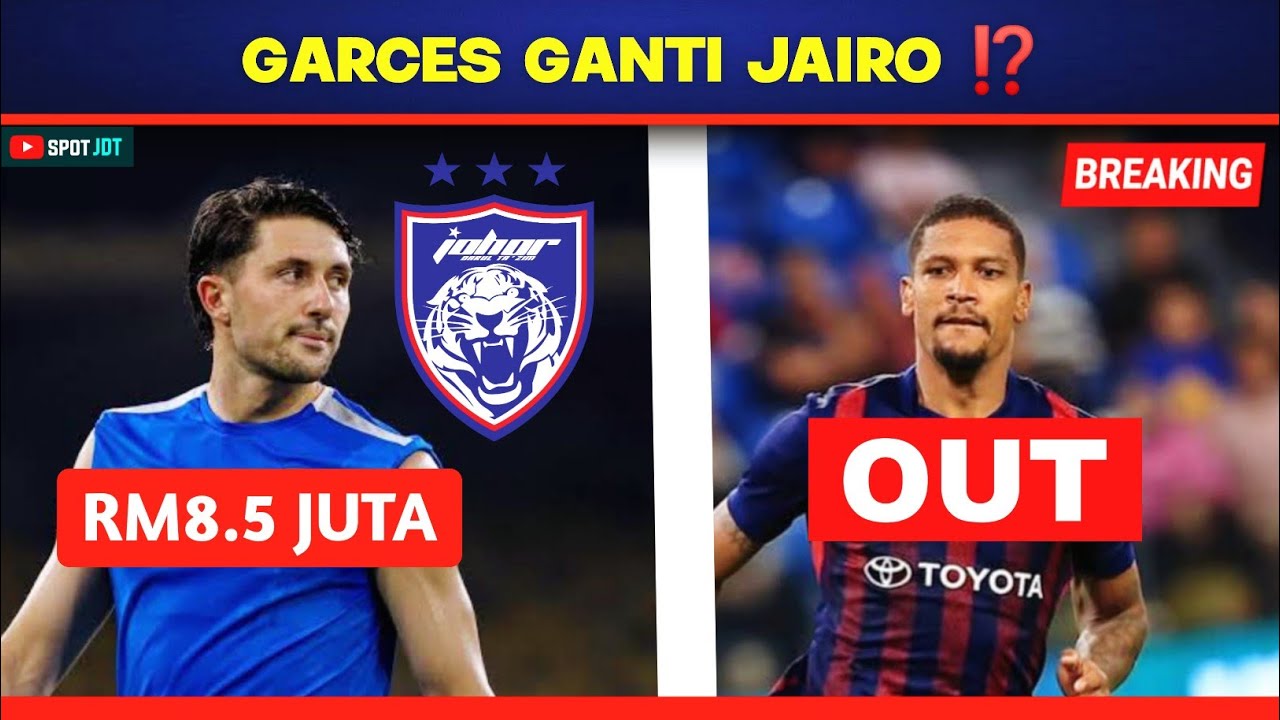 TMJ Bawa Masuk Facundo Garces ke JDT ⁉️ Rasmi Buang JAIRO DA SILVA ?