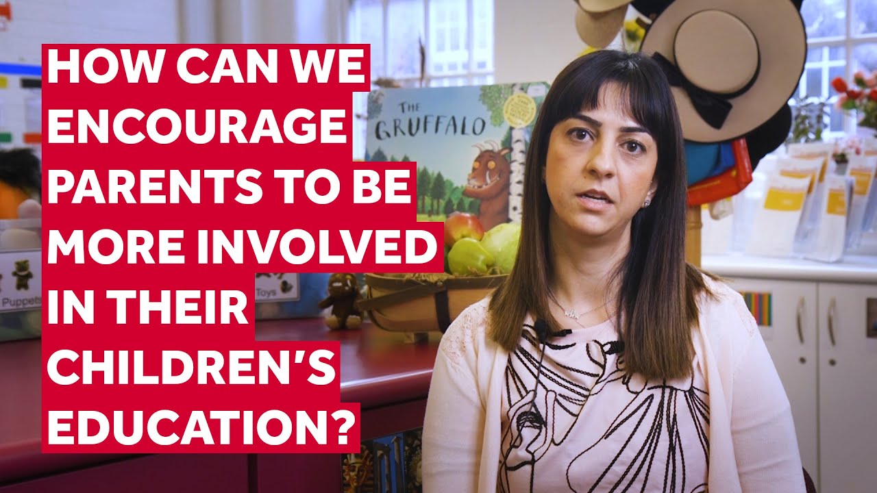 How can we encourage parents to be more involved in their children’s education?