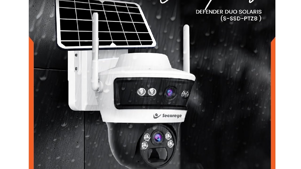 Defender Due Solar Camera camera Unboxing 