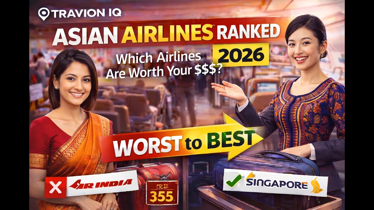Asian Airlines 2026: Honest Ranking Based on Real Passenger Experience | Travion IQ
