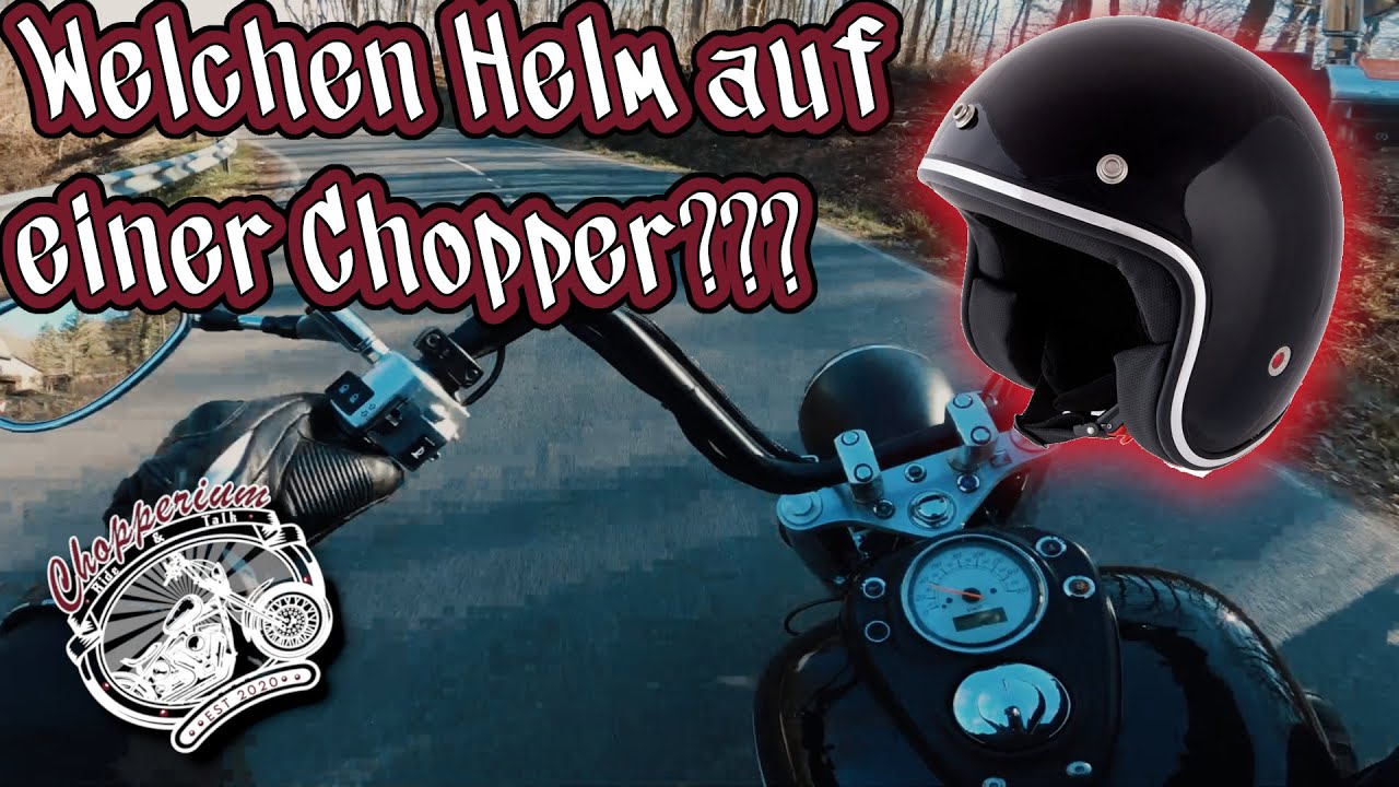 Welcher Helm ⛑️ auf einer Chopper?! | Jethelm oder Integralhelm?