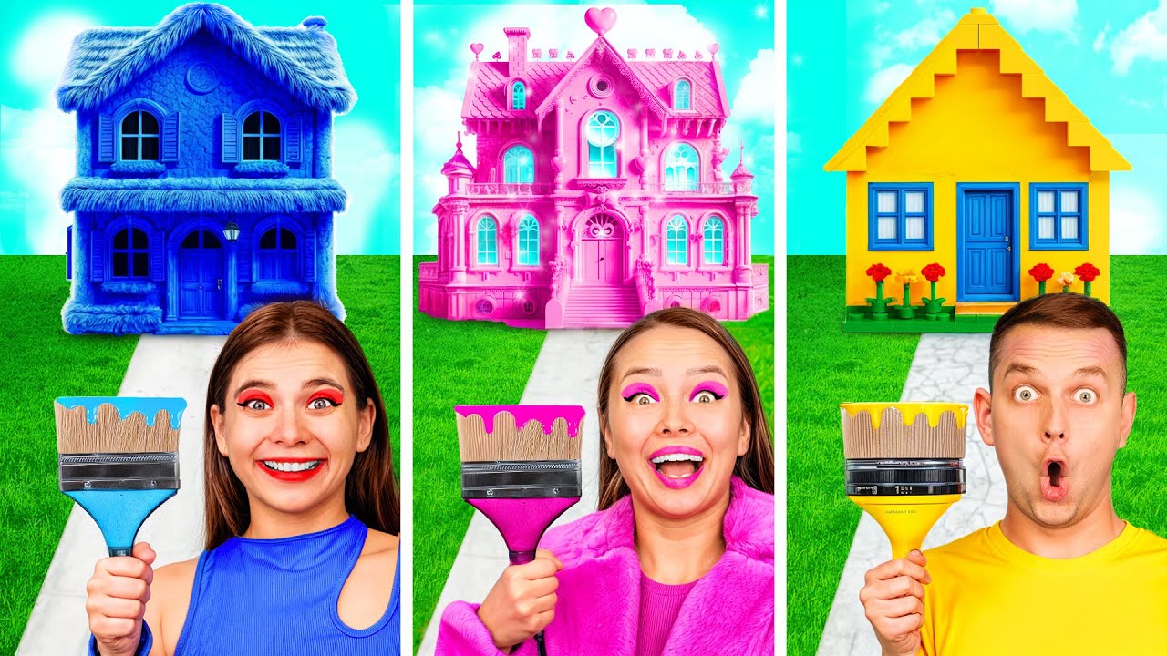 Rumah Satu Warna Tantangan | Gadget Cerdas vs Hack DoDo Challenge