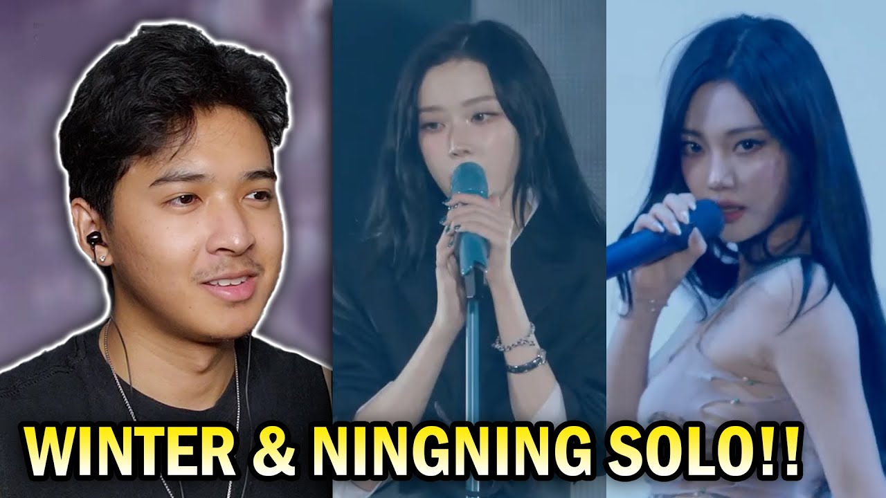 aespa - 'Winter & Ningning' SOLO (Blue, Ketchup & Lemonade) [2025 SYNK : aeXIS LINE] | REACTION!
