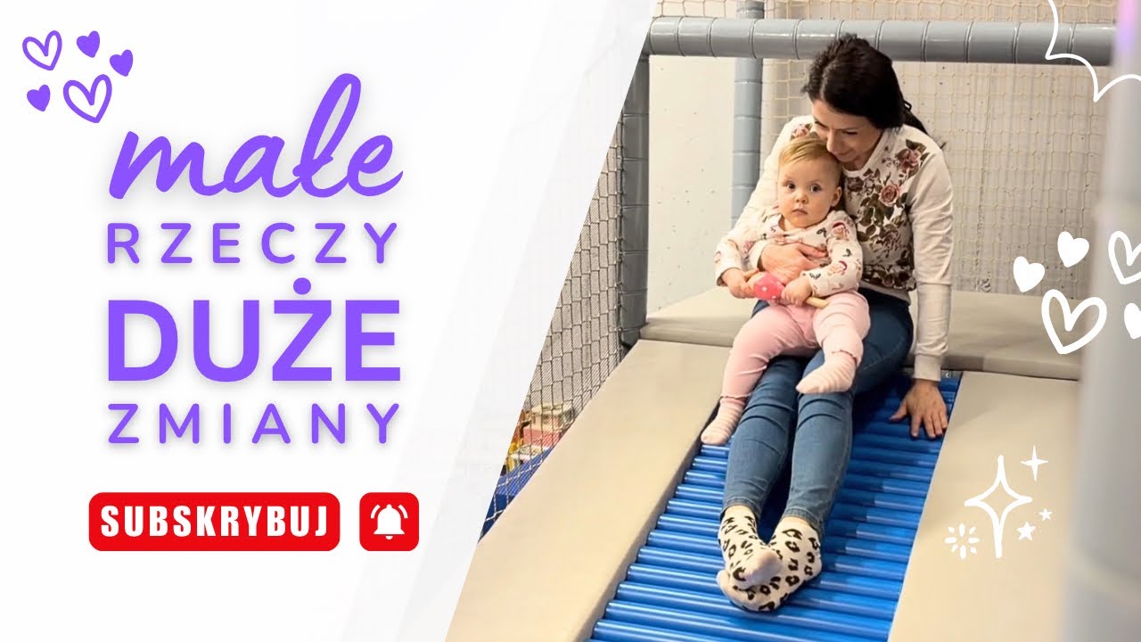 Po 1 roku życia dziecka wszystko zaczęło wyglądać inaczej – sala zabaw i nowe odkrycia | Ania Vlog