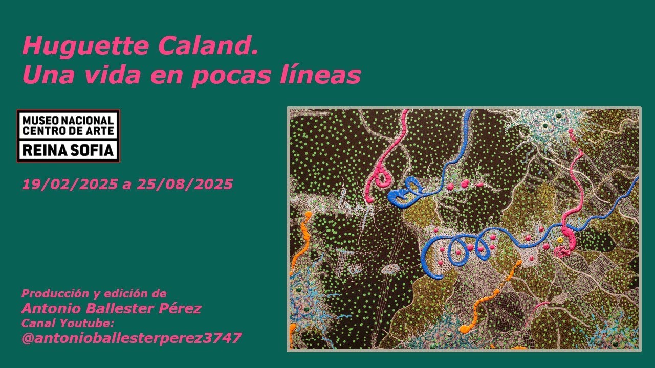 Huguette Caland en Museo Nacional Reina Sofia Madrid