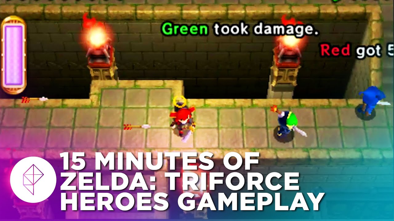 15 Minutes of The Legend of Zelda: Triforce Heroes Gameplay