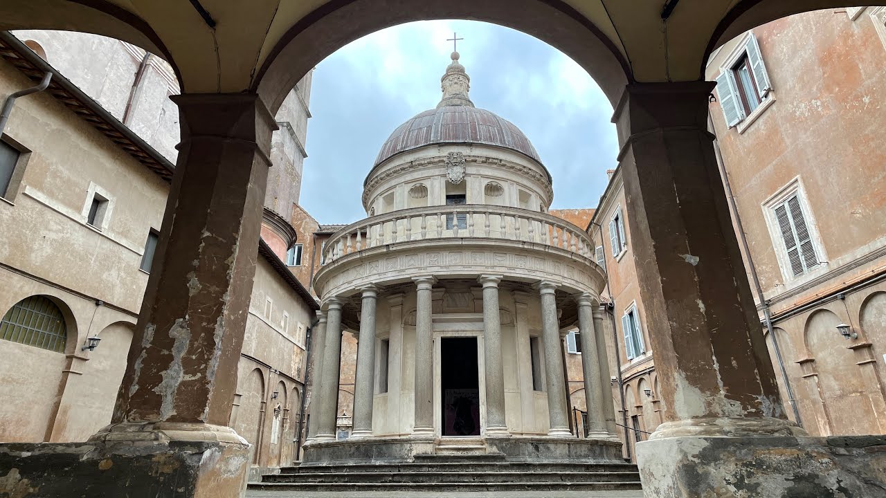 Donato Bramante l Tempietto di San Pietro, Roma, 1502