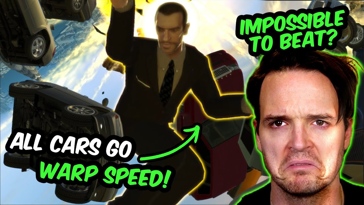 The hardest mission in GTA 4, but every car goes 9999 km/h | Tom Walker