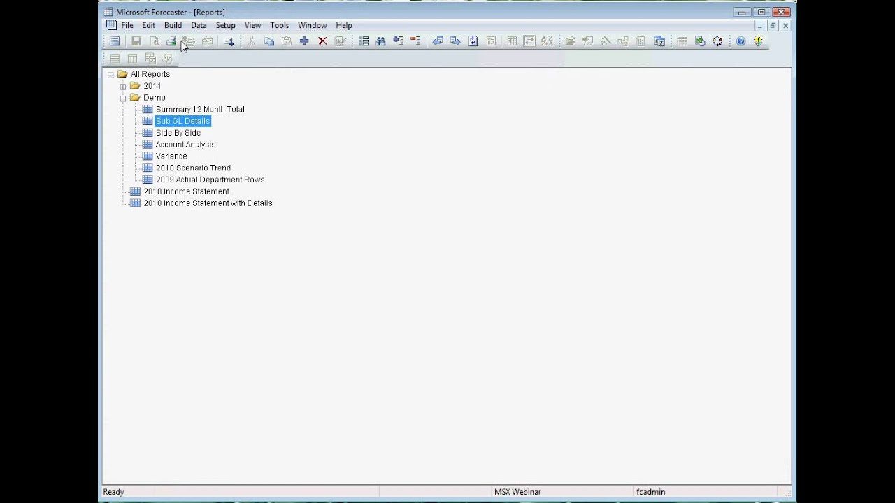 MSX Group - Microsoft Forecaster Video - Rollups &Reports