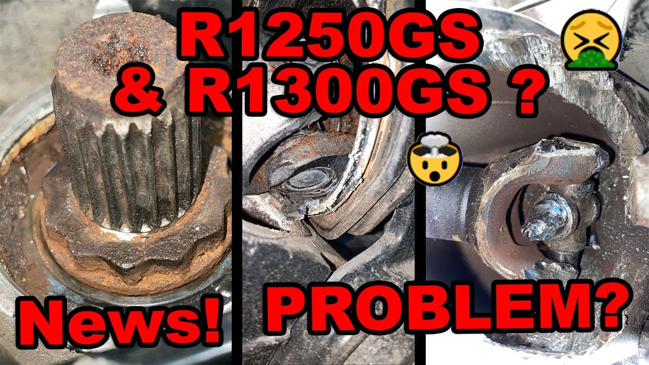 Rostige Kardanwelle BMW R1250GS und BMW R1300GS?
