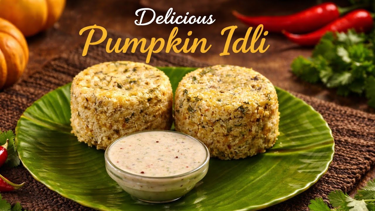 Pumpkin Idli Recipe | ಸಿಹಿ ಕುಂಬಳಕಾಯಿ ಇಡ್ಲಿ | Pumpkin khara kadubu |Pumpkin Savory Idli | No Grinding