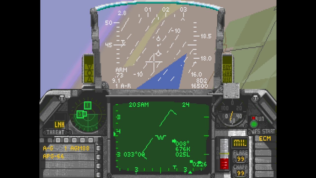 Falcon 3.0 - bombing run