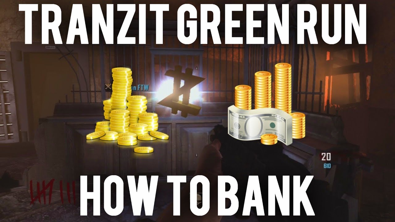 *NEW* Black Ops 2 Zombies- How to Use the Banking System in TranZit Green Run!