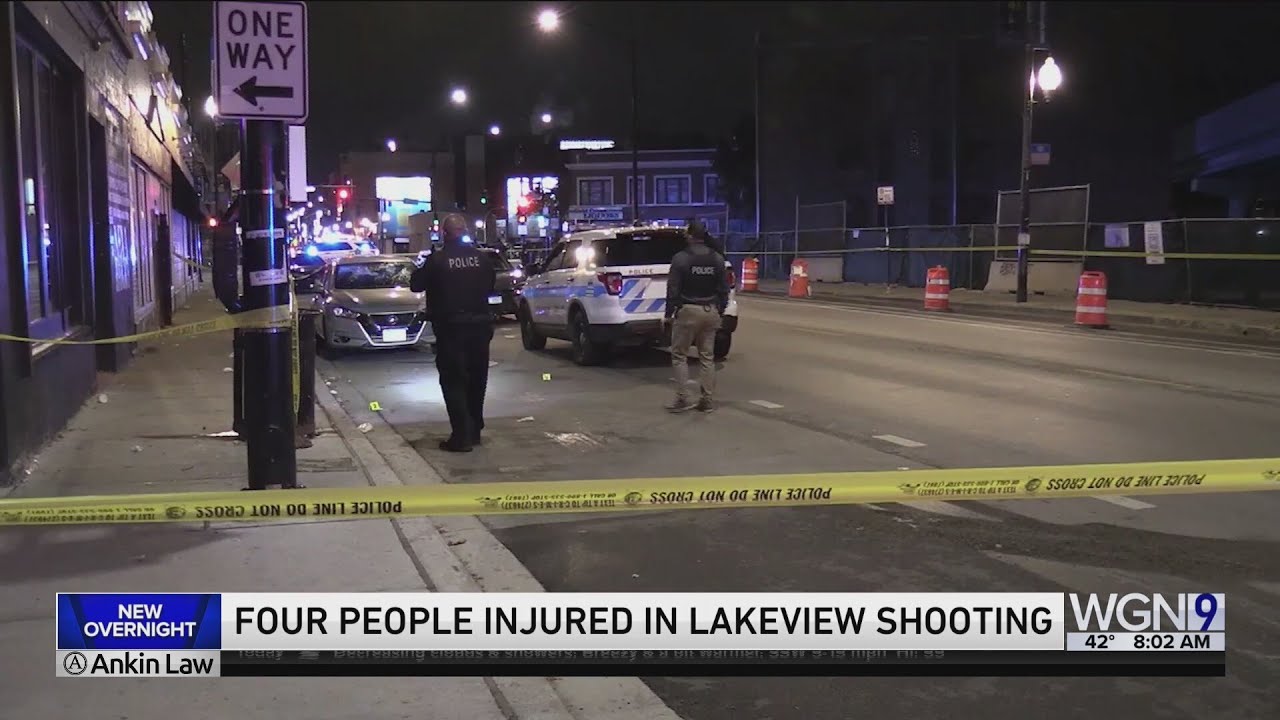 4 people shot in Lakeview overnight, according to Chicago police