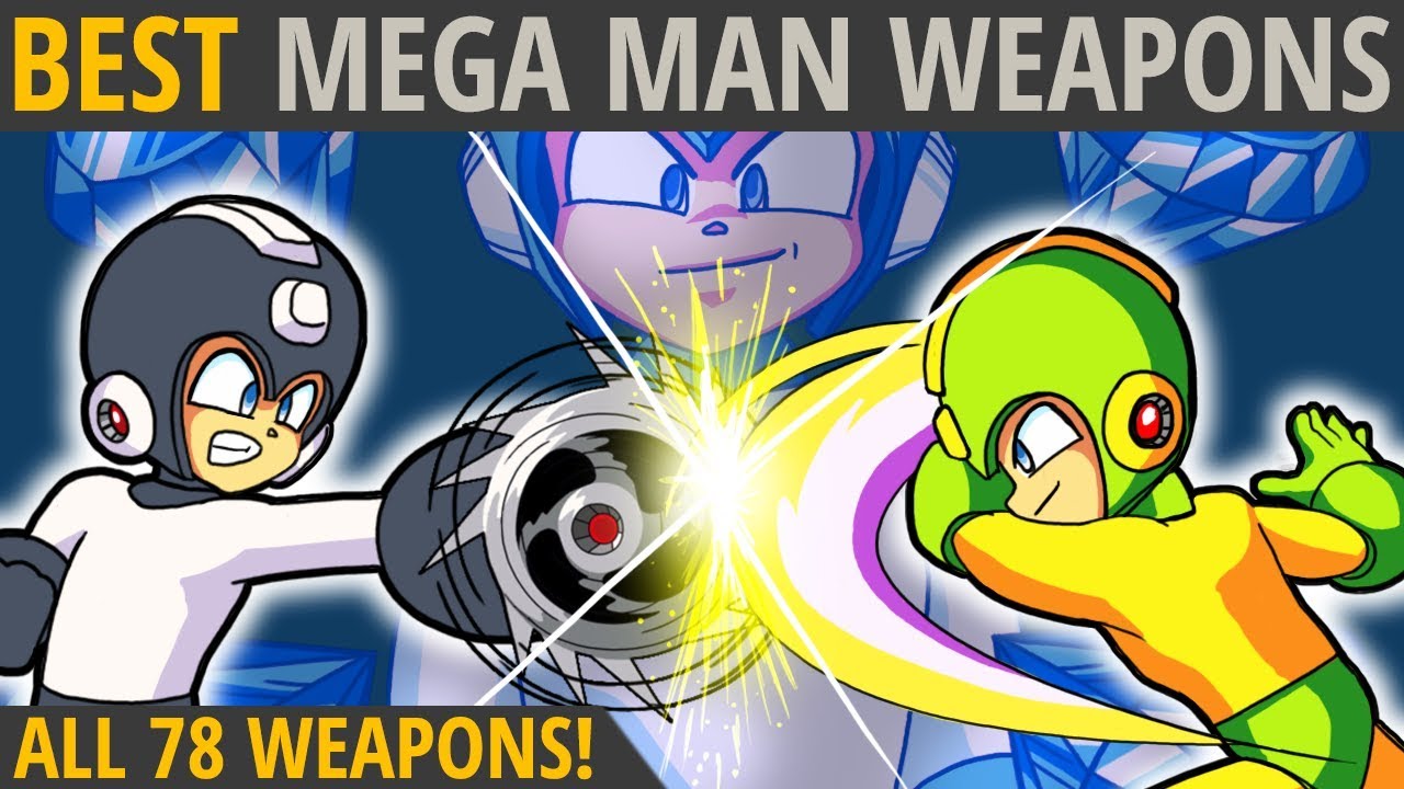 The BEST Mega Man Weapons List! (ALL 78 CLASSIC WEAPONS)