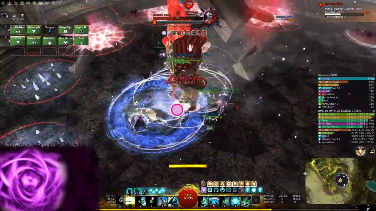 Gw2 | Matthias | (EoD) Heal Quickness Firebrand