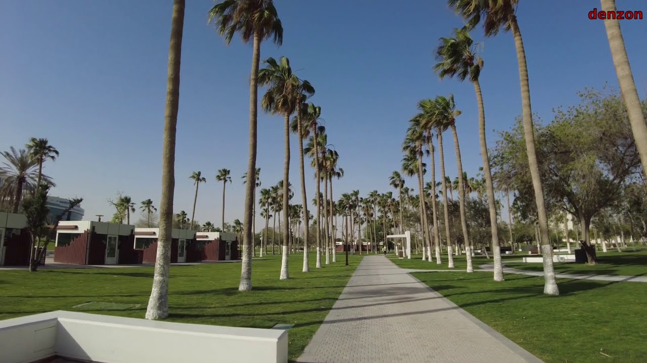Doha Qatar: Weekend morning walk around Al Muntazah Park, Rawdat Al Khail - Travel Vlog