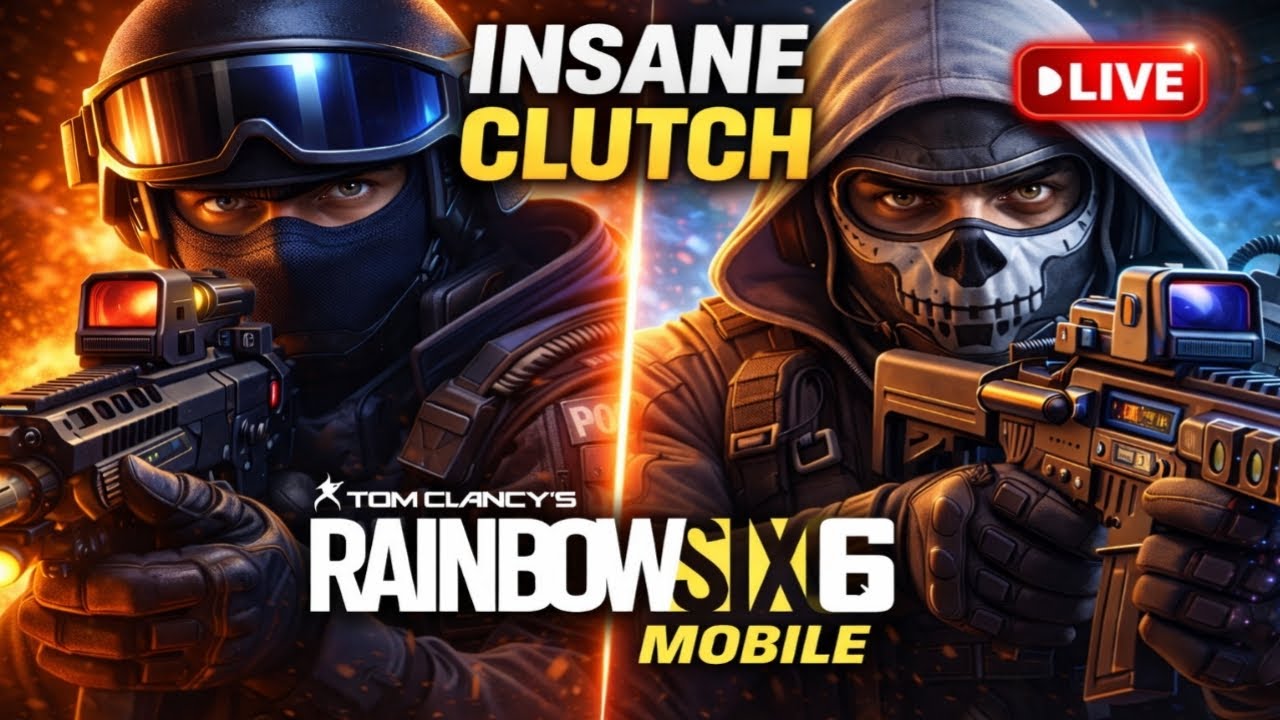 Rainbow Six Mobile Global lunch Aaj Se Rank Grind 💀 | Rainbow Six Mobile